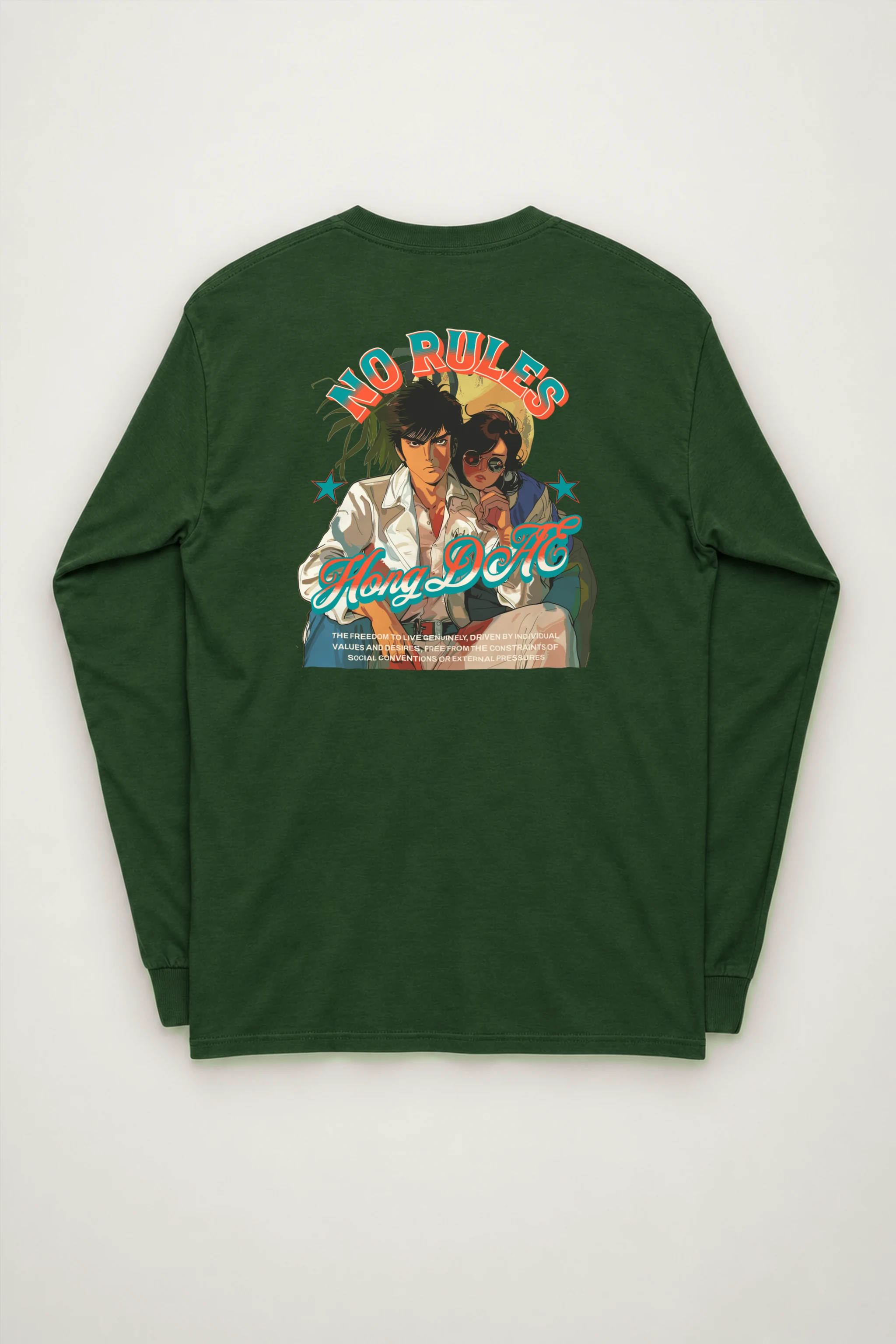 "No Rules" Unisex Longsleeve T-shirt