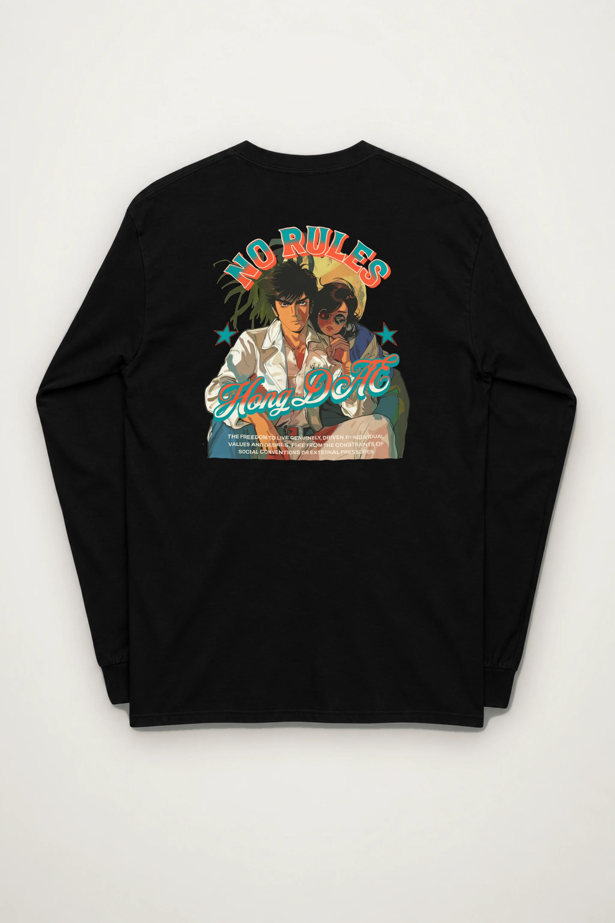"No Rules" Unisex Longsleeve T-shirt