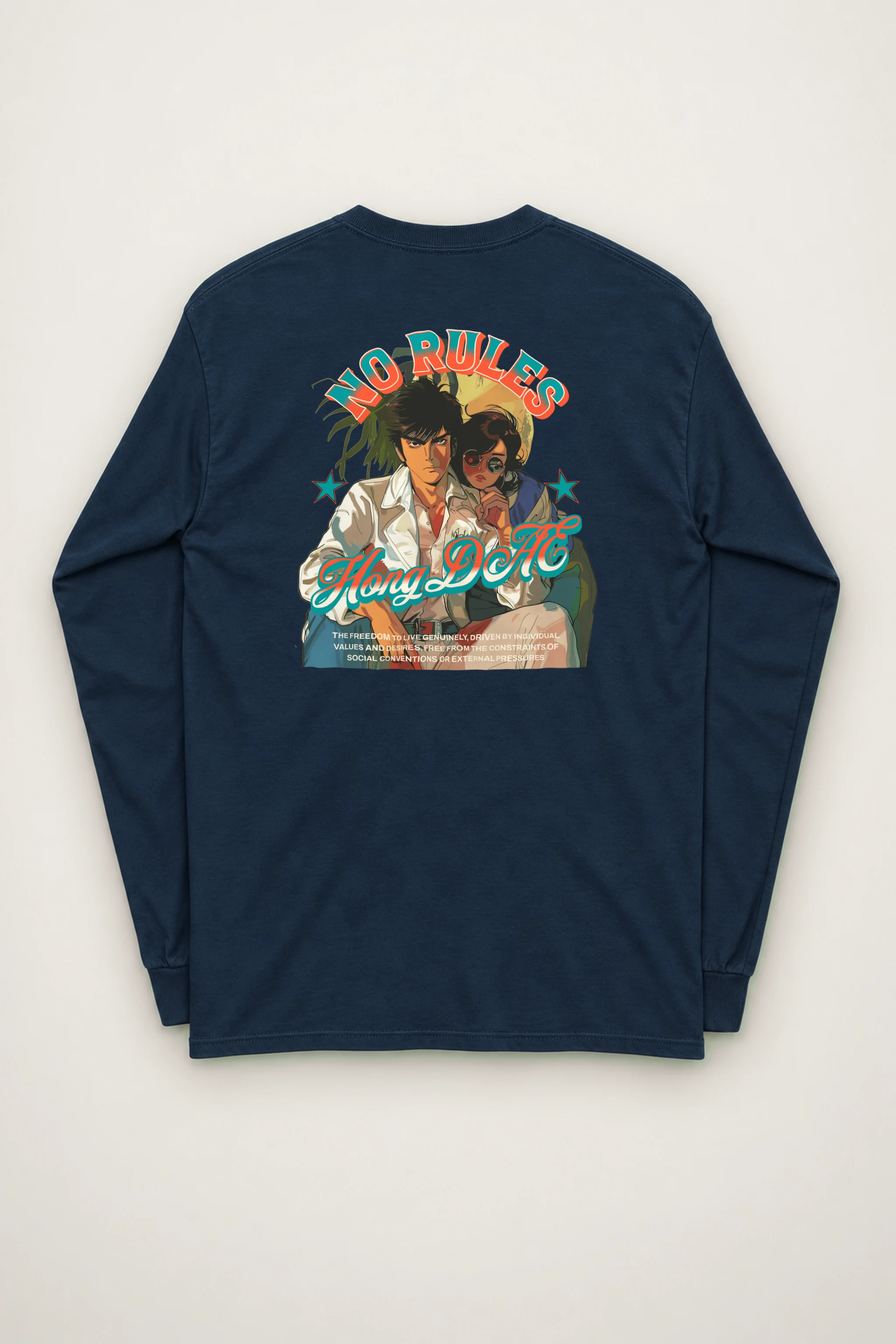 "No Rules" Unisex Longsleeve T-shirt