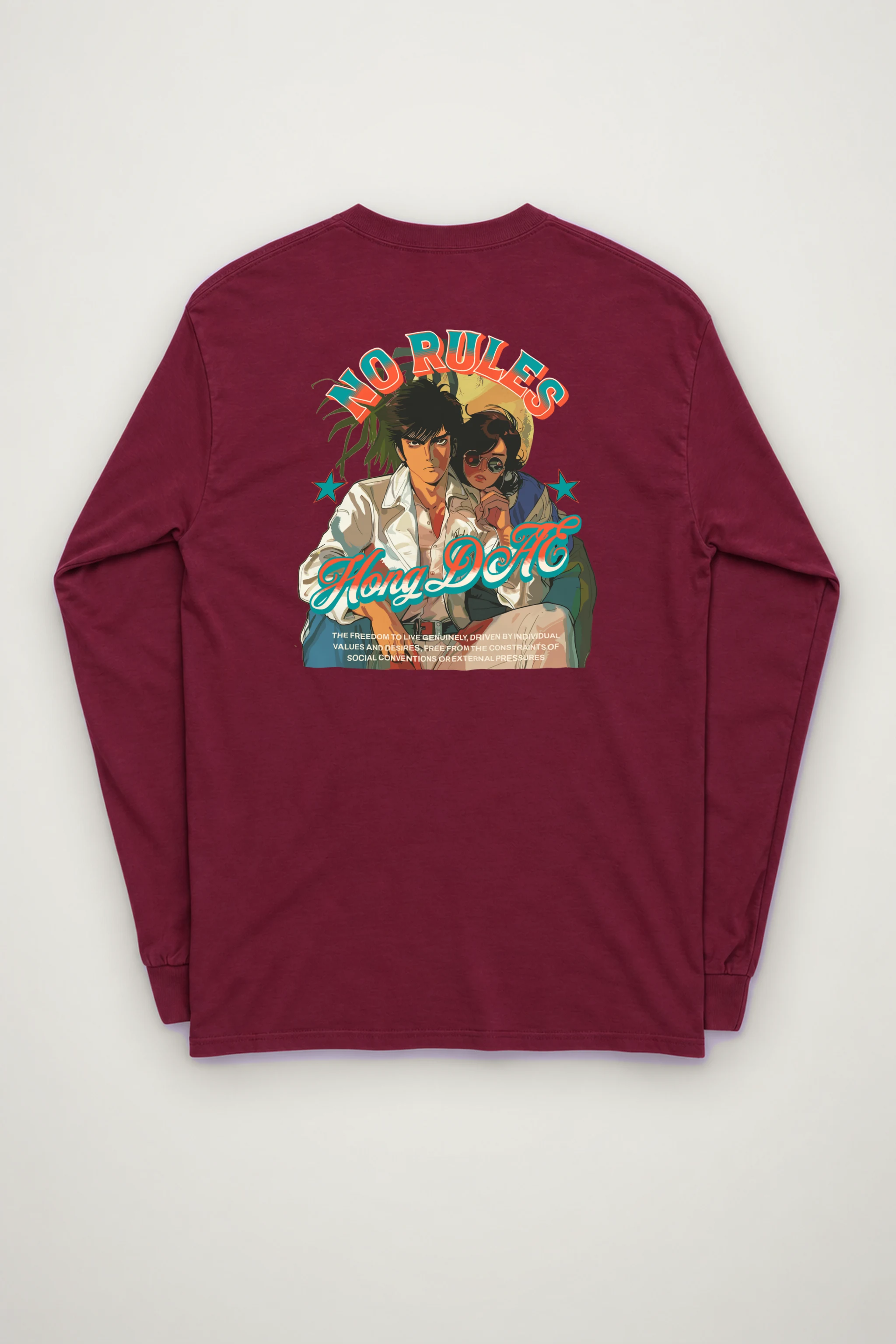 "No Rules" Unisex Longsleeve T-shirt
