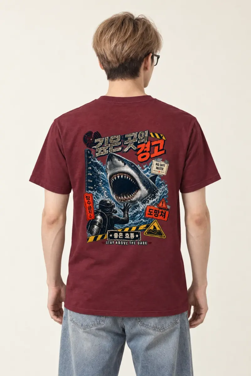 "No Safe Water" Heavyweight Unisex Crewneck T-shirt