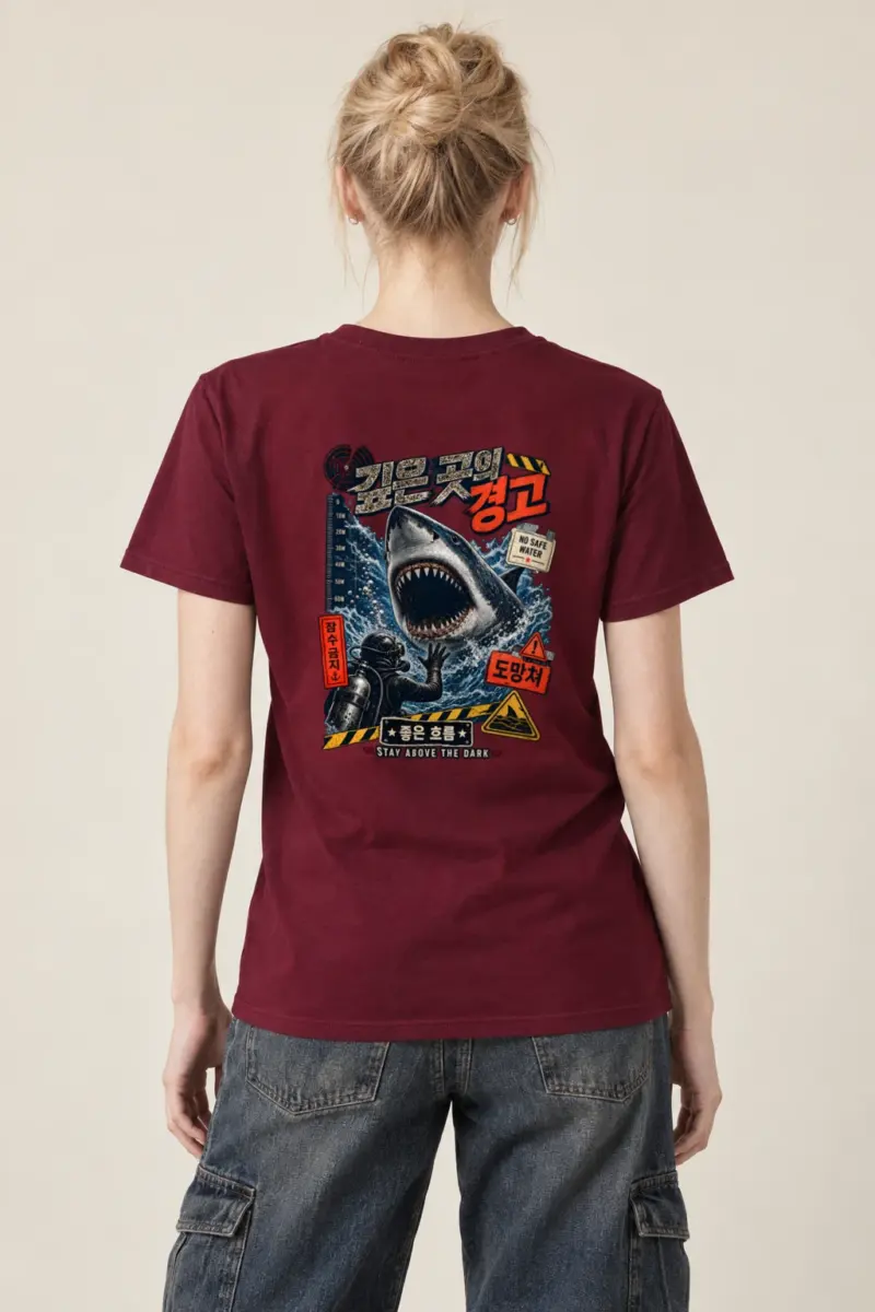 "No Safe Water" Heavyweight Unisex Crewneck T-shirt