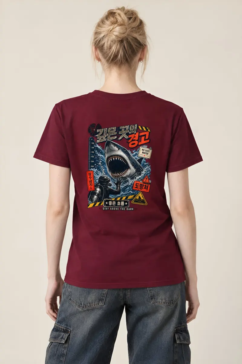 "No Safe Water" Heavyweight Unisex Crewneck T-shirt