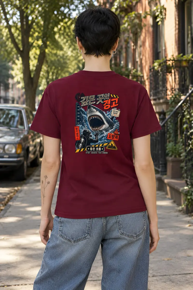"No Safe Water" Heavyweight Unisex Crewneck T-shirt