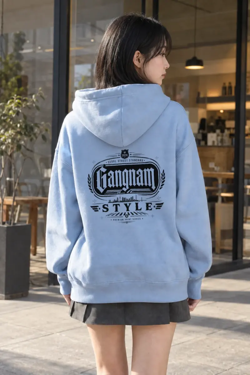 "No Seoul Street Standard" Heavy Blend Unisex Pullover Hoodie | Gildan 18500
