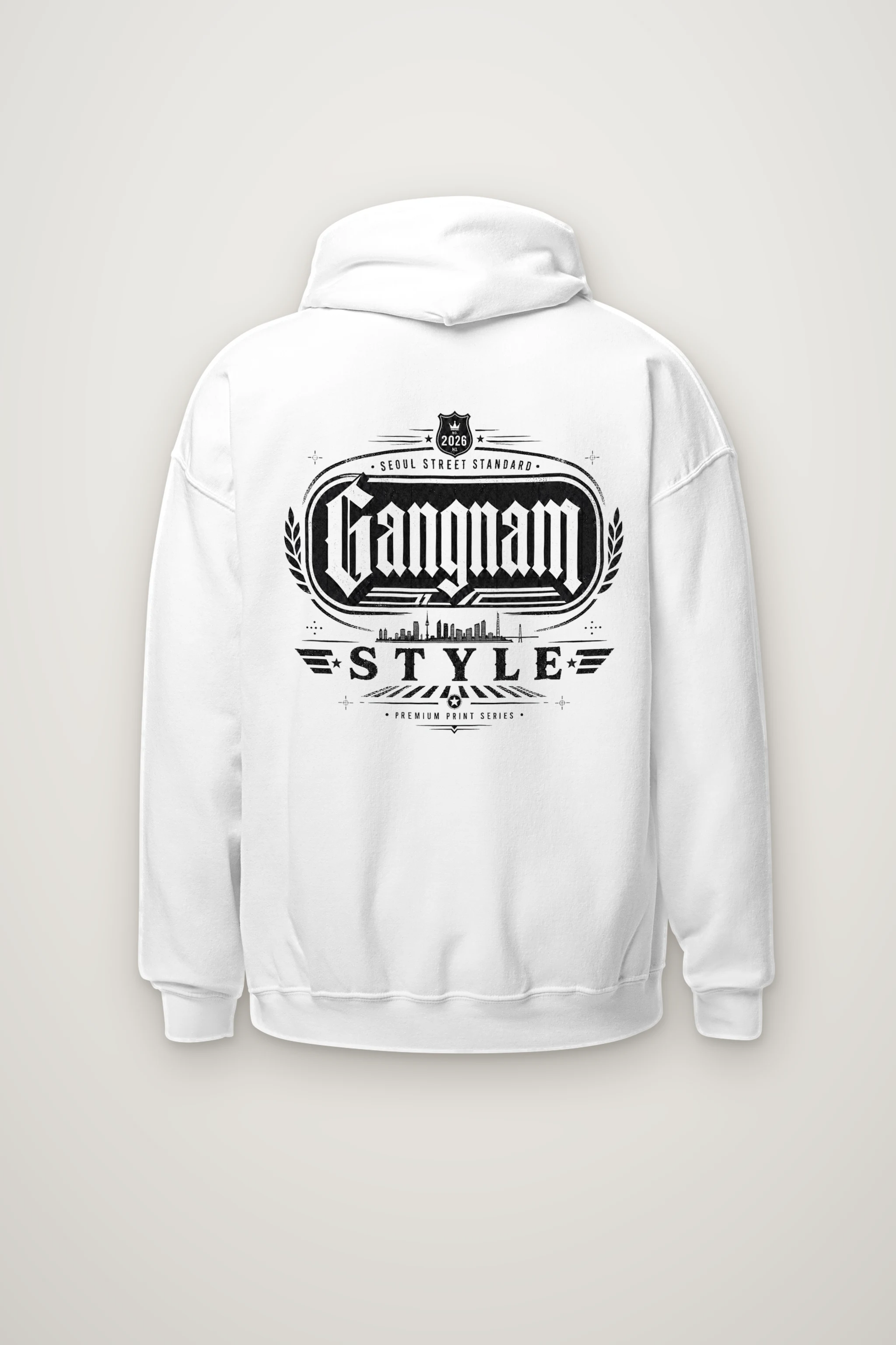 "No Seoul Street Standard" Heavy Blend Unisex Pullover Hoodie
