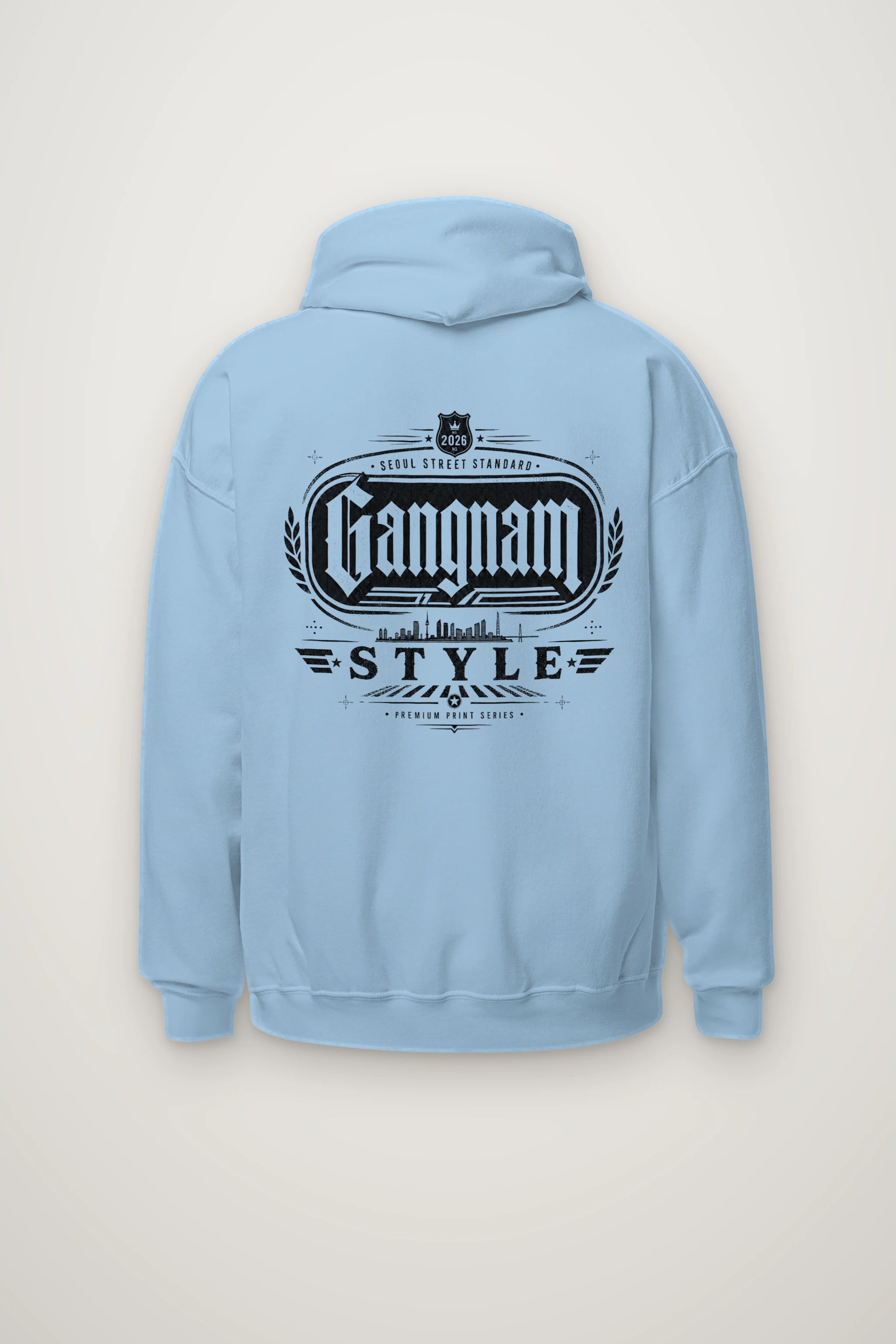 "No Seoul Street Standard" Heavy Blend Unisex Pullover Hoodie