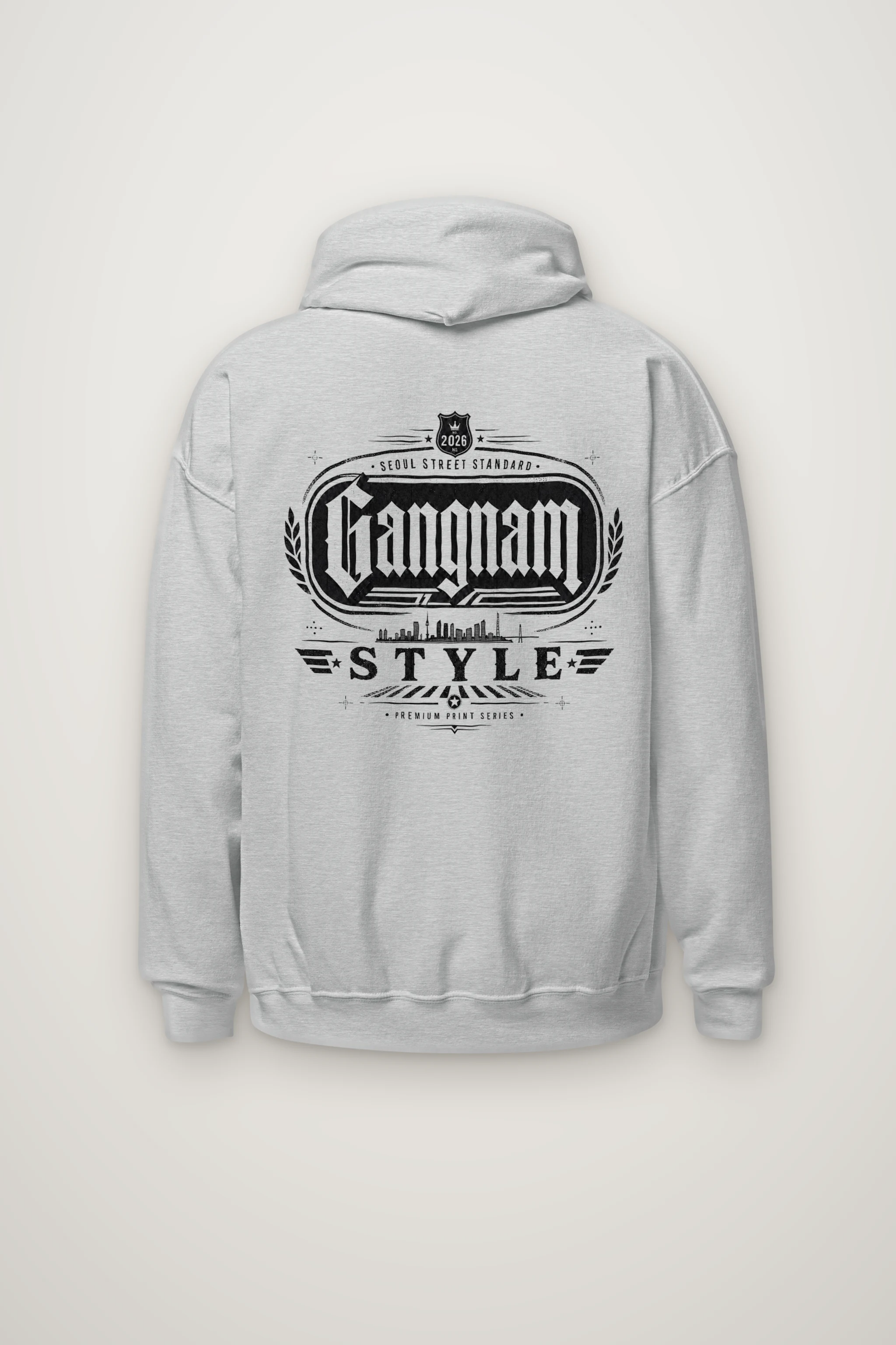 "No Seoul Street Standard" Heavy Blend Unisex Pullover Hoodie