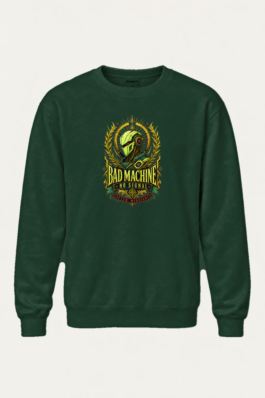 "No Signal After Midnight" Heavy Blend Unisex Crewneck Sweatshirt | Gildan 18000