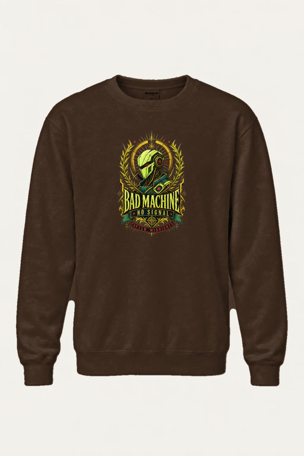 "No Signal After Midnight" Heavy Blend Unisex Crewneck Sweatshirt | Gildan 18000
