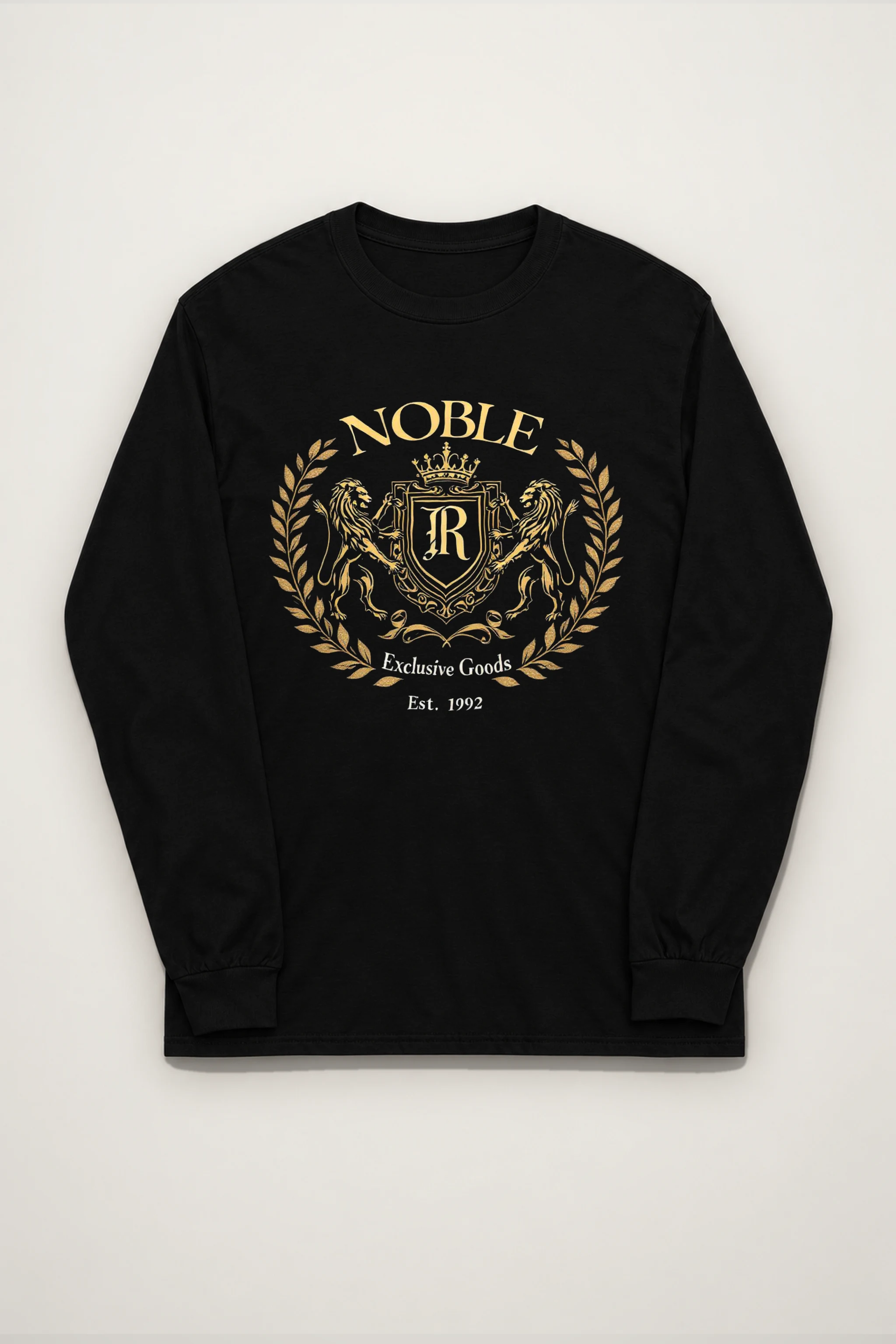 "Noble Crest" Unisex Longsleeve T-shirt