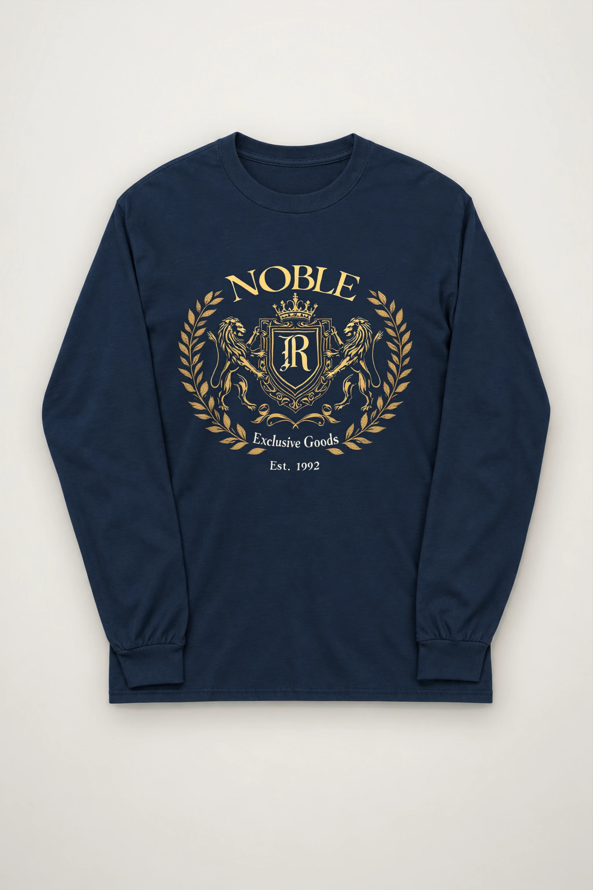"Noble Crest" Unisex Longsleeve T-shirt