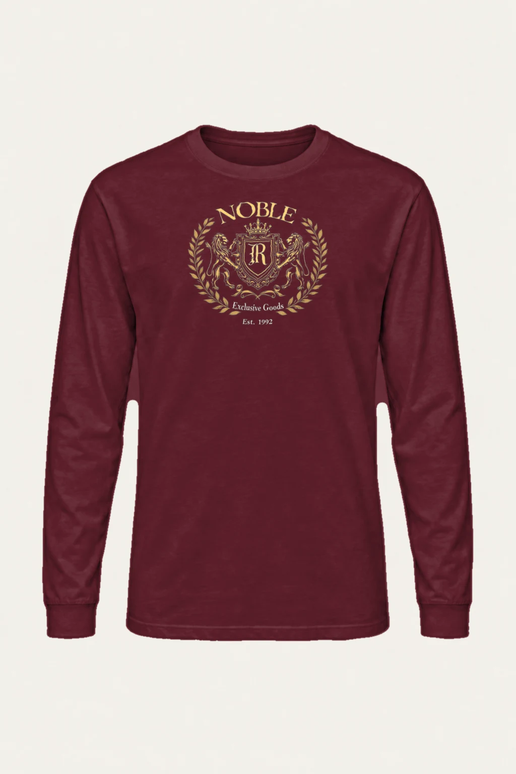"Noble Crest" Unisex Longsleeve T-shirt | Gildan 2400
