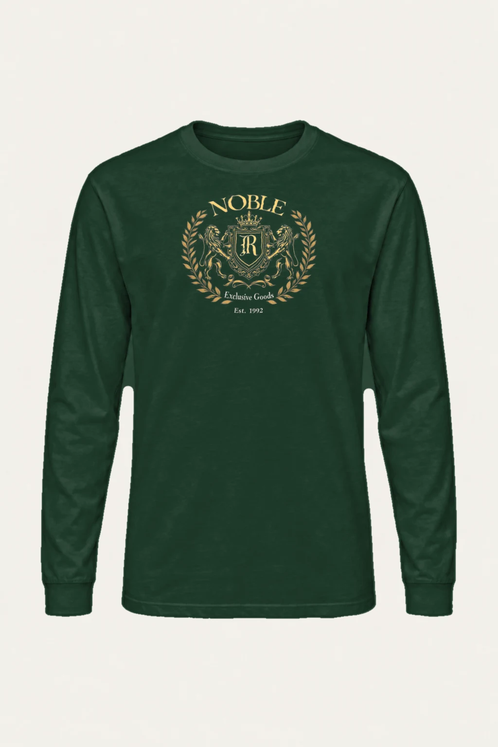 "Noble Crest" Unisex Longsleeve T-shirt | Gildan 2400