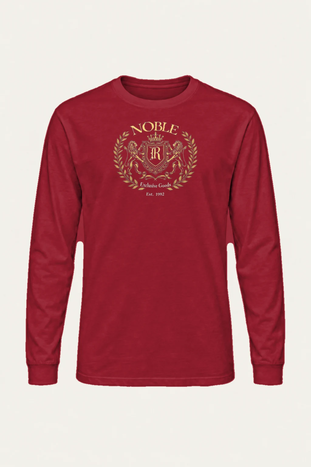 "Noble Crest" Unisex Longsleeve T-shirt | Gildan 2400