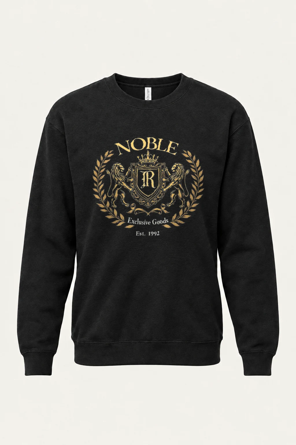 "Noble Exclusive Goods" Heavy Blend Unisex Crewneck Sweatshirt | Gildan 18000