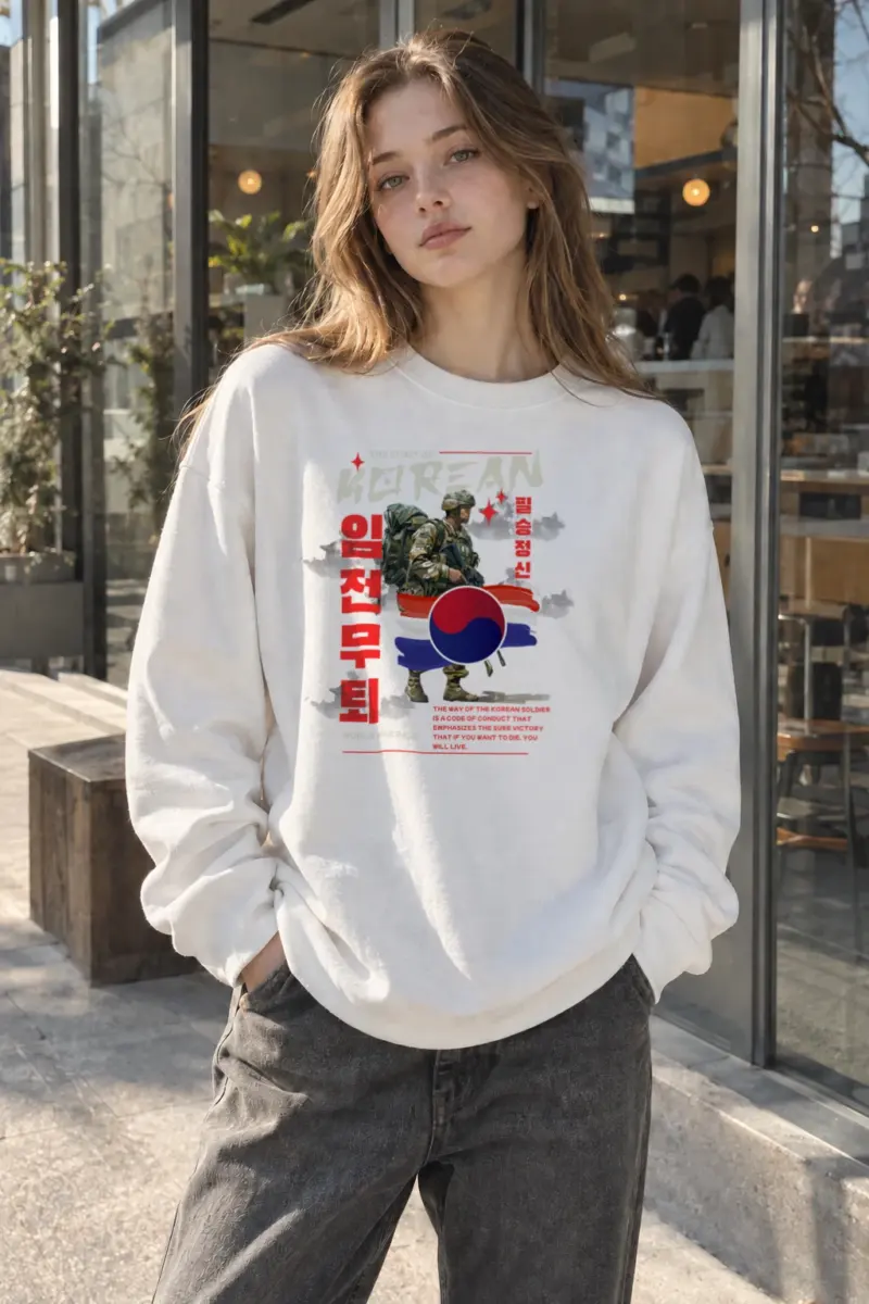 "Noble Warrior" Heavy Blend Unisex Crewneck Sweatshirt | Gildan 18000