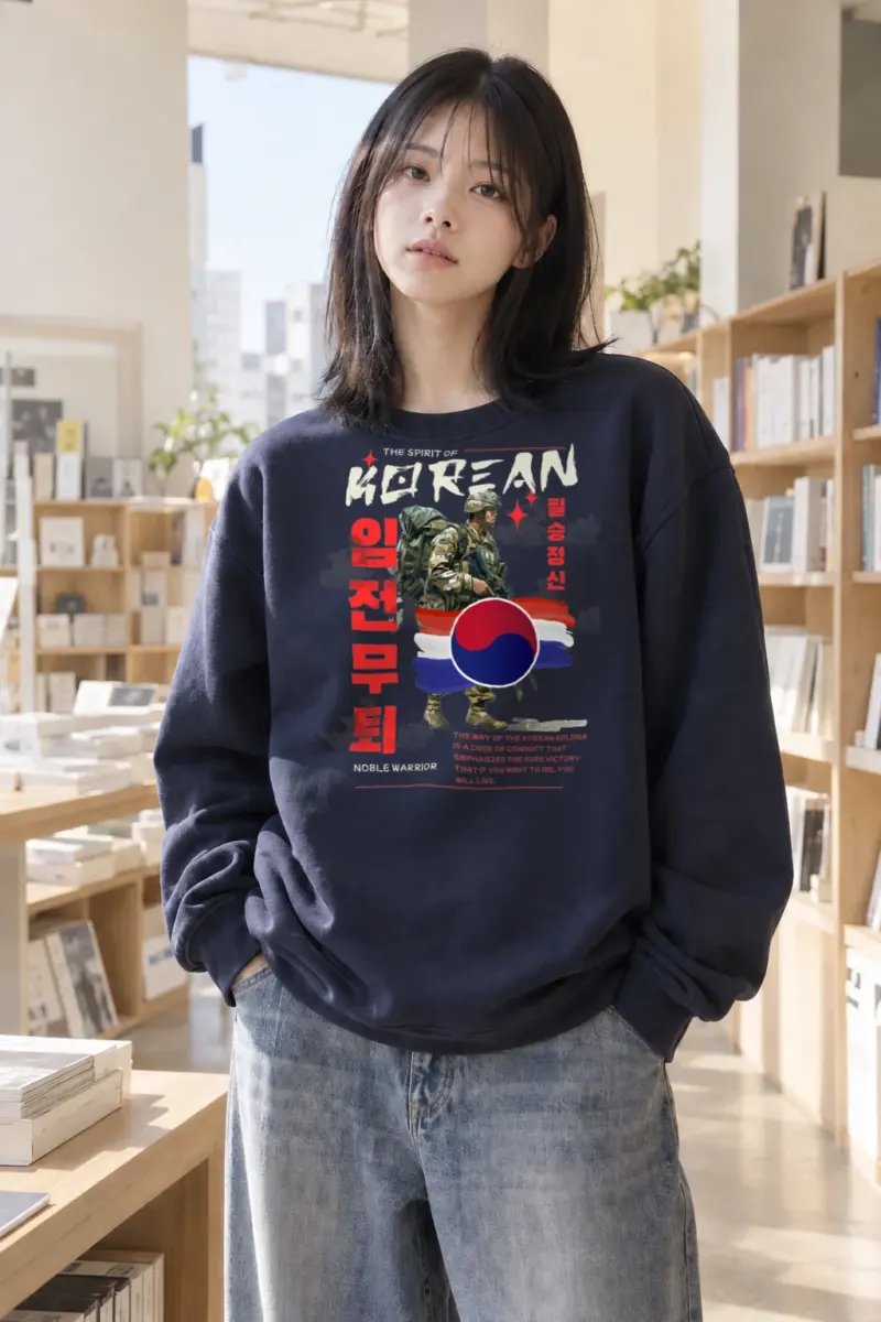 "Noble Warrior" Heavy Blend Unisex Crewneck Sweatshirt | Gildan 18000