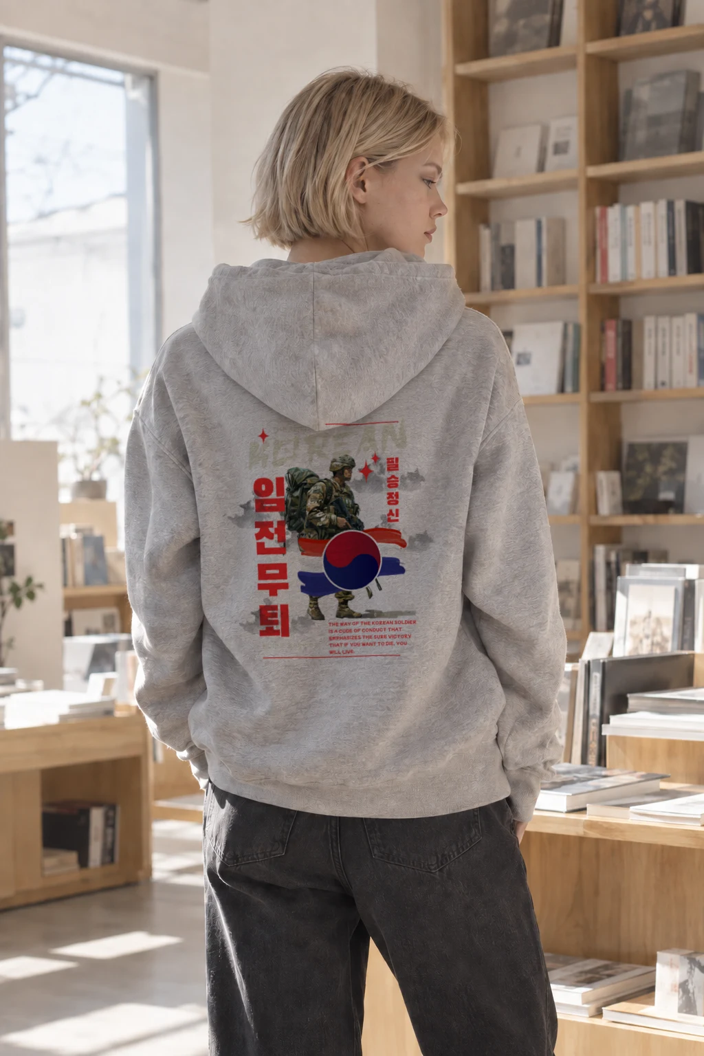 "Noble Warrior" Heavy Blend Unisex Pullover Hoodie | Gildan 18500