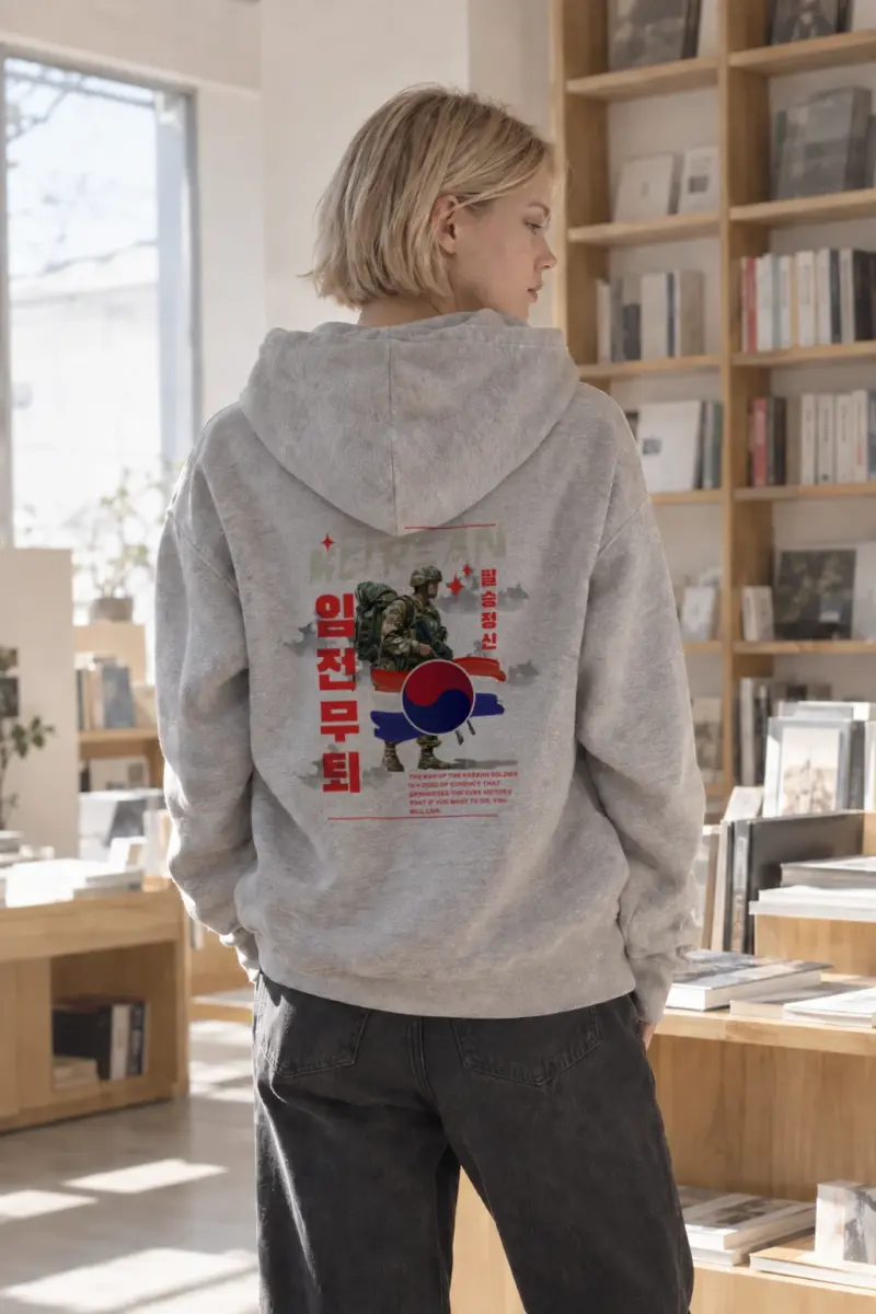 “Noble Warrior” Heavy Blend Unisex Pullover Hoodie | Gildan 18500