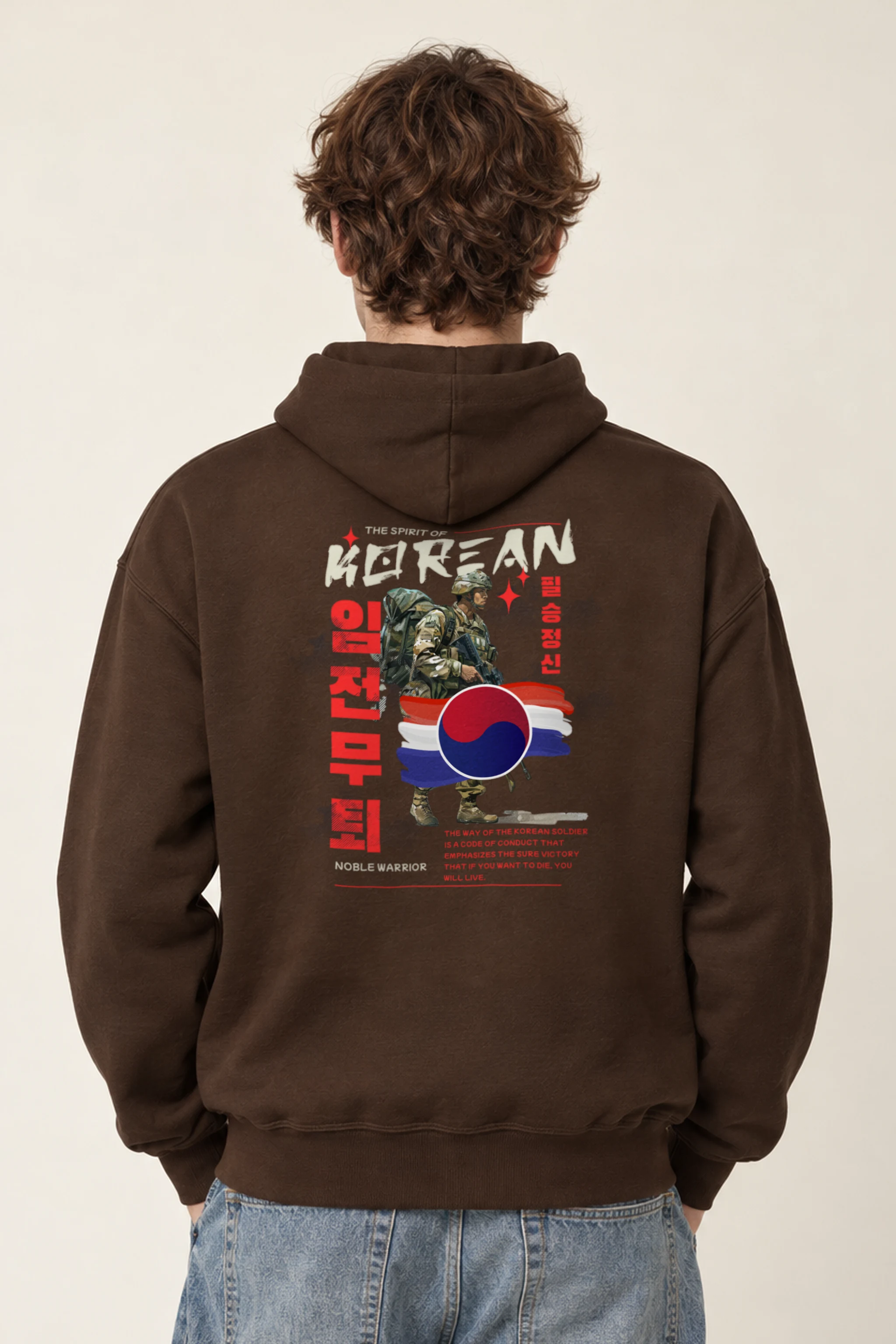 "Noble Warrior" Heavy Blend Unisex Pullover Hoodie