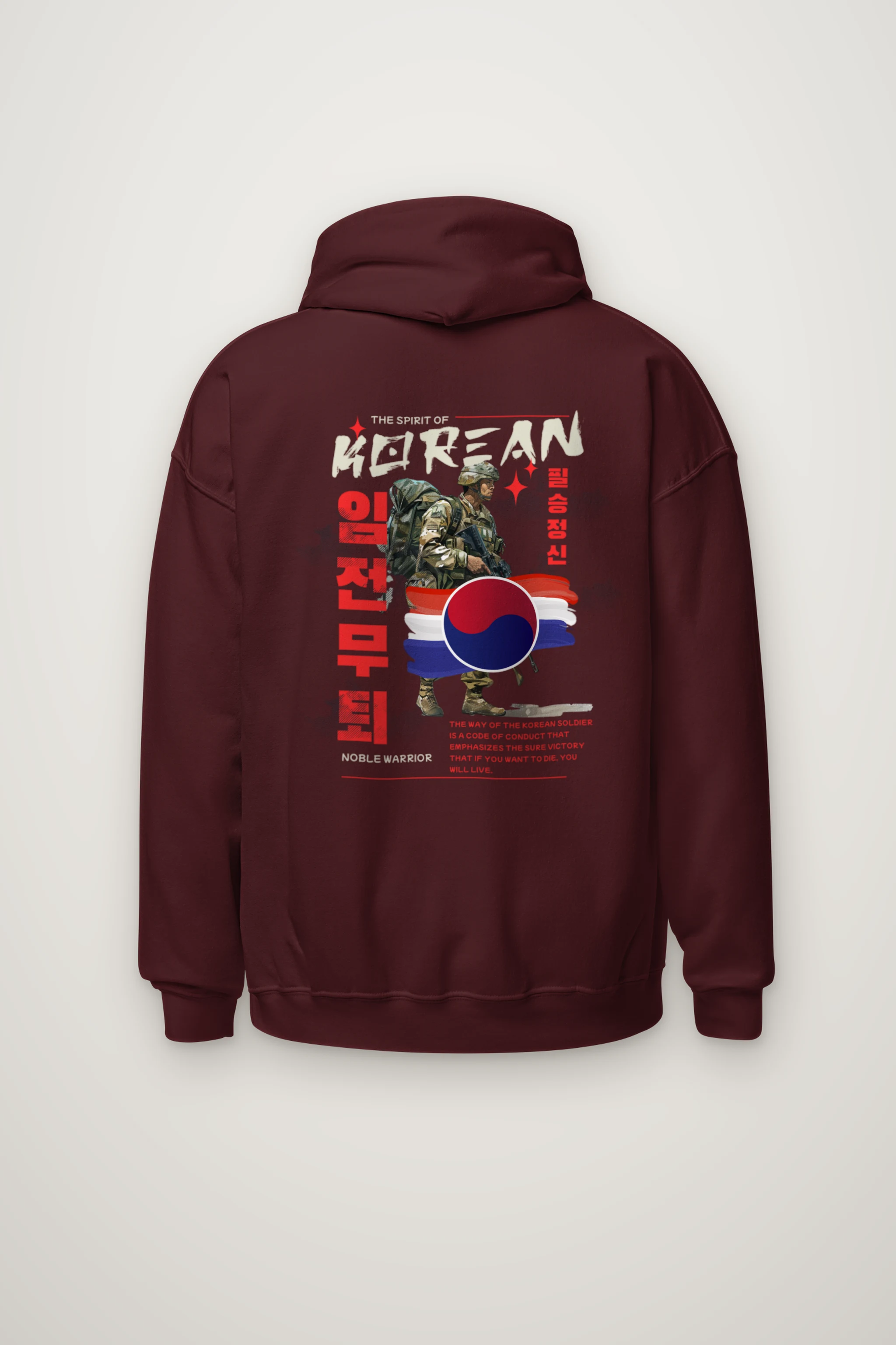"Noble Warrior" Heavy Blend Unisex Pullover Hoodie