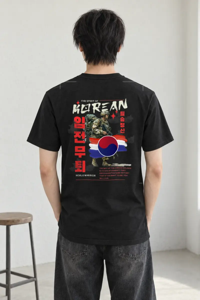"Noble Warrior" Heavyweight Unisex Crewneck T-shirt