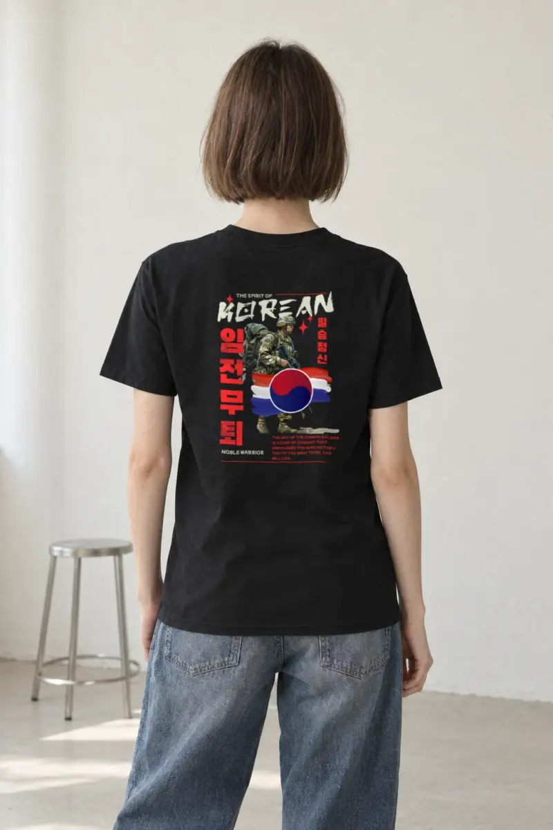 "Noble Warrior" Heavyweight Unisex Crewneck T-shirt