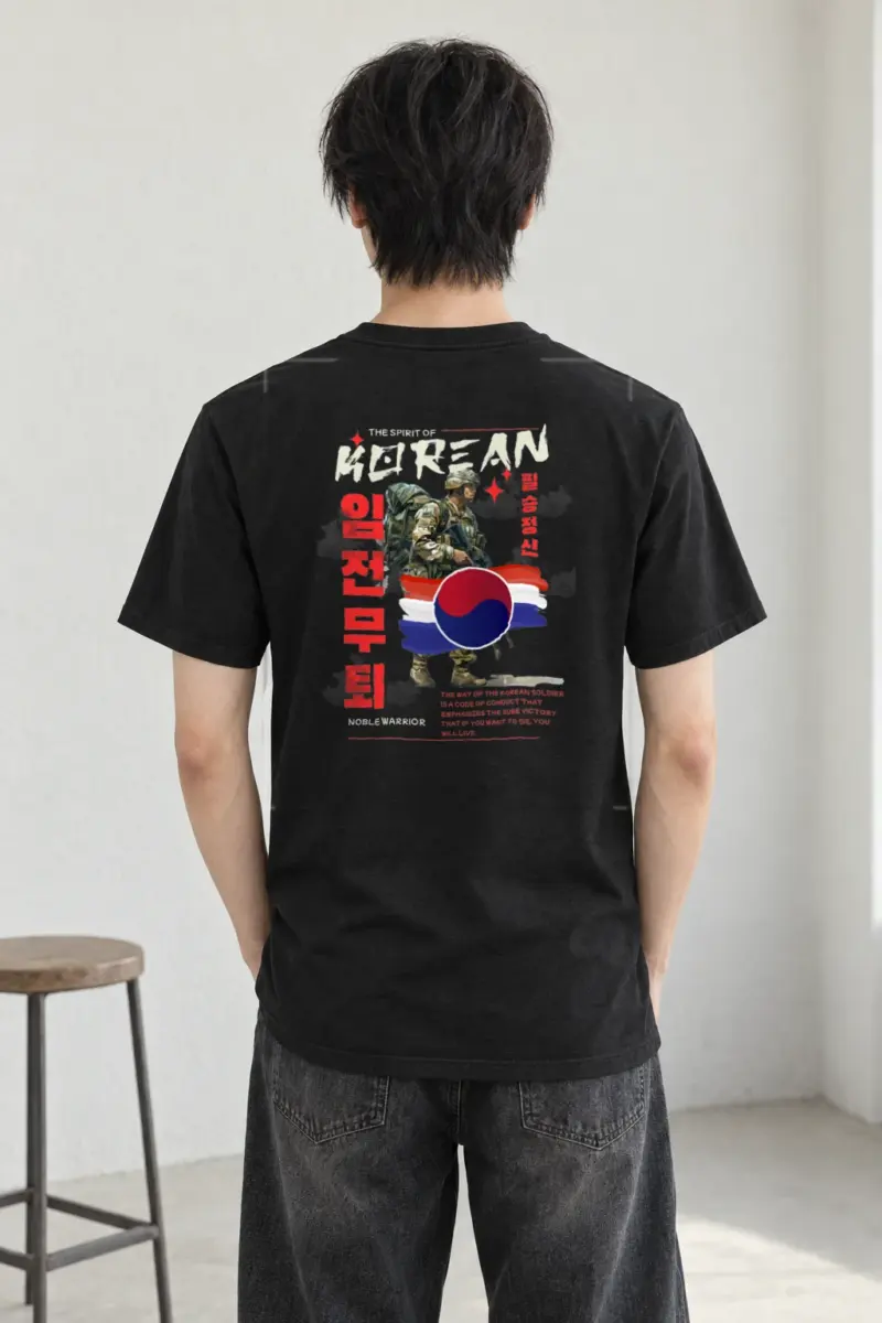 "Noble Warrior" Heavyweight Unisex Crewneck T-shirt
