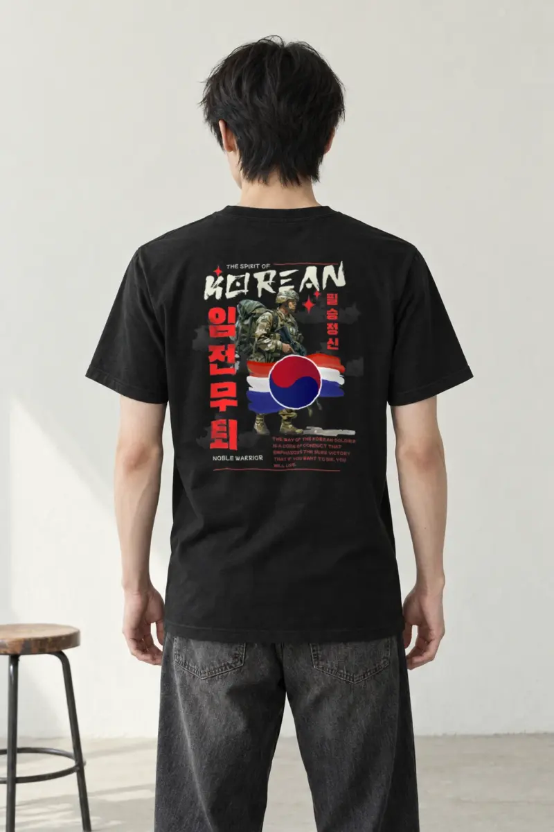 "Noble Warrior" Heavyweight Unisex Crewneck T-shirt | Gildan 5000