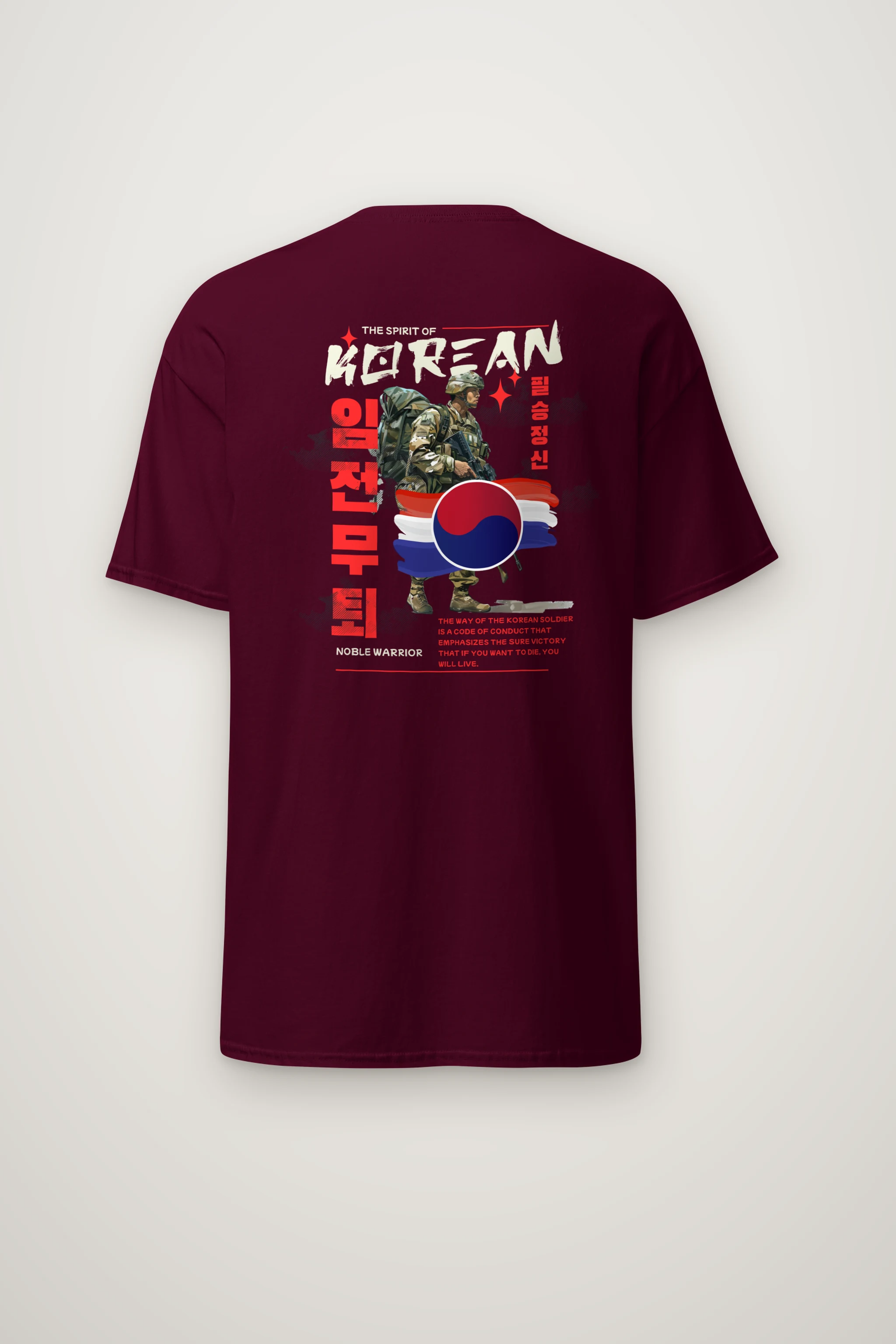 "Noble Warrior" Heavyweight Unisex Crewneck T-shirt
