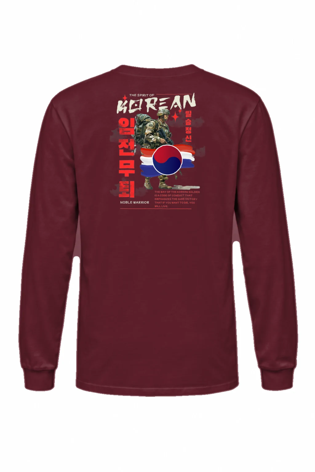 "Noble Warrior Spirit" Unisex Longsleeve T-shirt | Gildan 2400