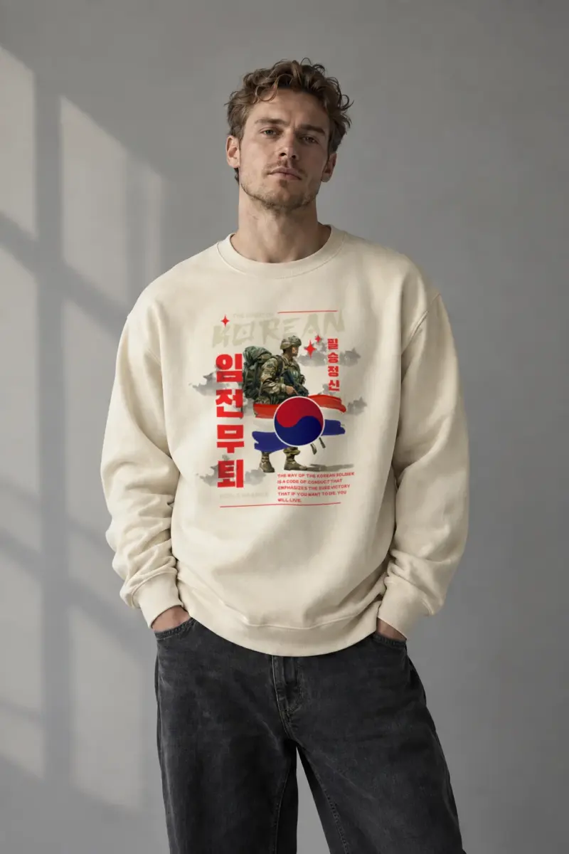 "Noble Warrior" Unisex Sponge Fleece Crewneck Sweatshirt | Bella + Canvas 3901