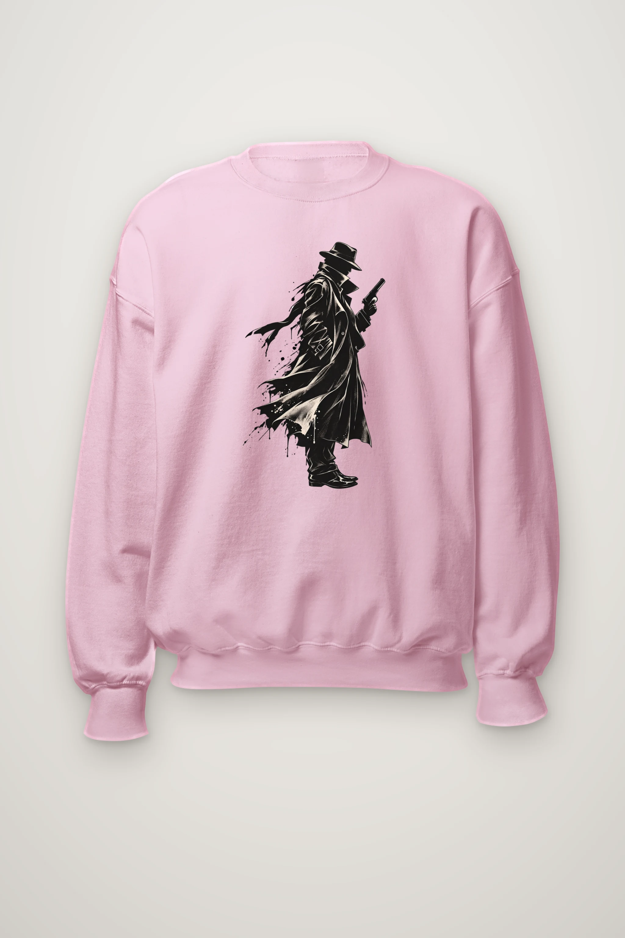 "Noir Detective" Heavy Blend Unisex Crewneck Sweatshirt
