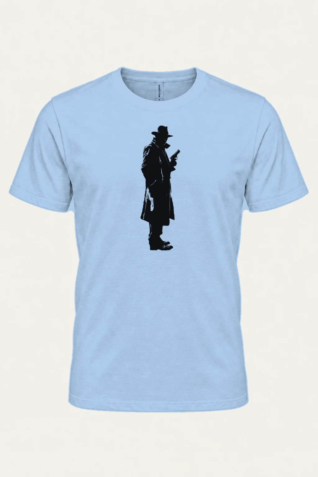 "Noir Detective" Heavyweight Unisex Crewneck T-shirt | Gildan 5000