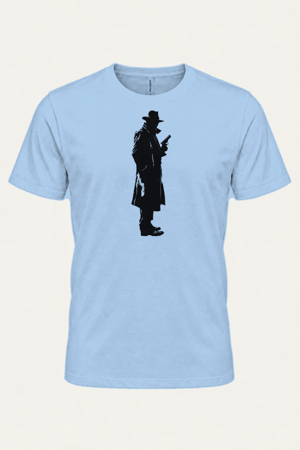 "Noir Detective" Heavyweight Unisex Crewneck T-shirt | Gildan 5000