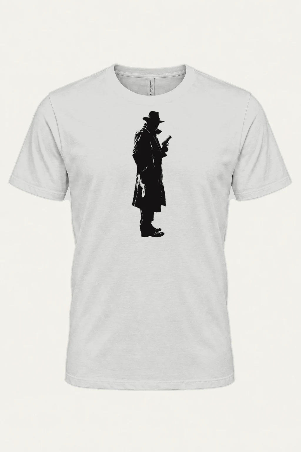 "Noir Detective" Heavyweight Unisex Crewneck T-shirt | Gildan 5000