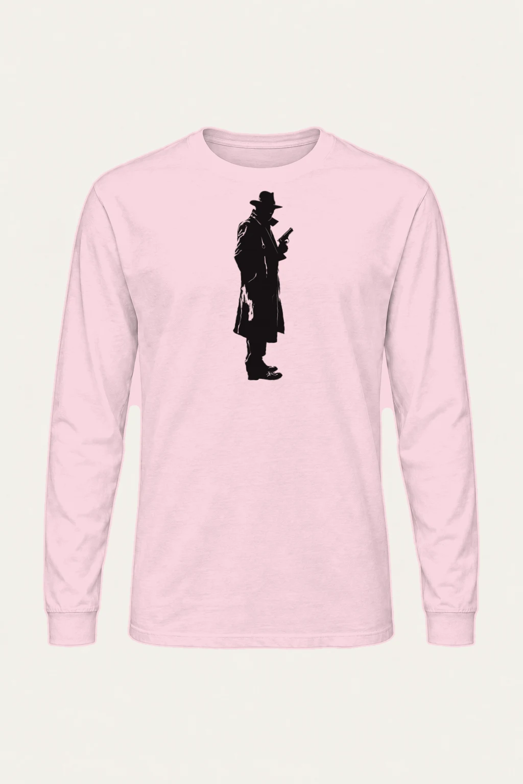 "Noir Detective" Unisex Longsleeve T-shirt | Gildan 2400