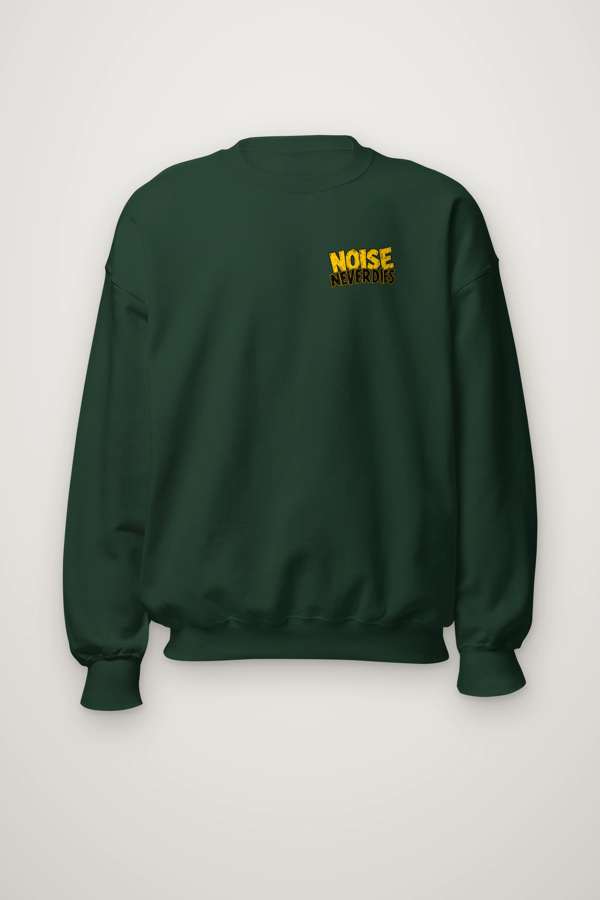 "Noise Never Dies" Heavy Blend Unisex Crewneck Sweatshirt
