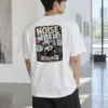 "Noise Never Dies" Heavyweight Unisex Crewneck T-shirt | Gildan 5000