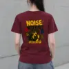 "Noise Never Dies" Heavyweight Unisex Crewneck T-shirt