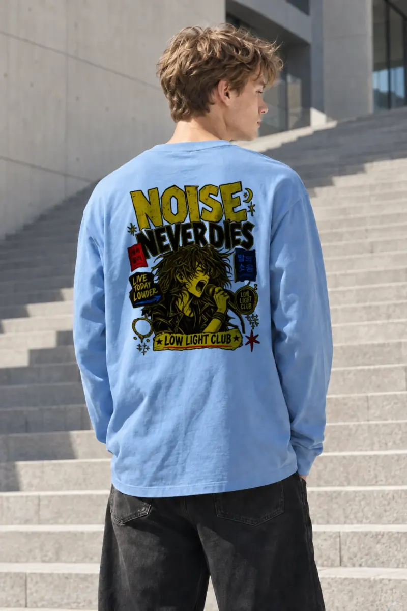 "Noise Never Dies" Unisex Longsleeve T-shirt | Gildan 2400