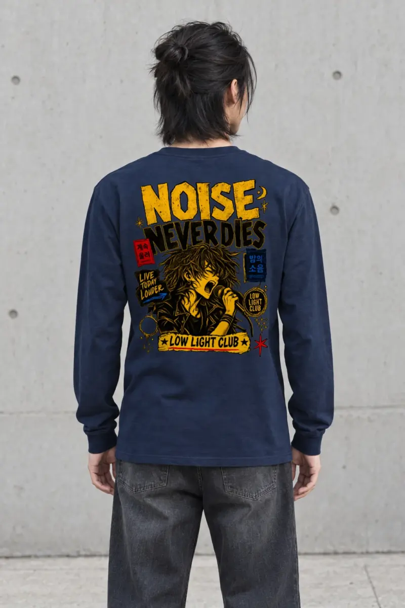 "Noise Never Dies" Unisex Longsleeve T-shirt