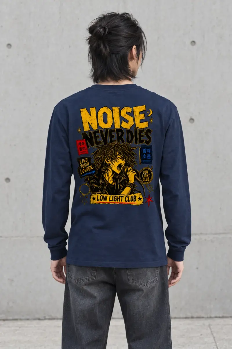 "Noise Never Dies" Unisex Longsleeve T-shirt