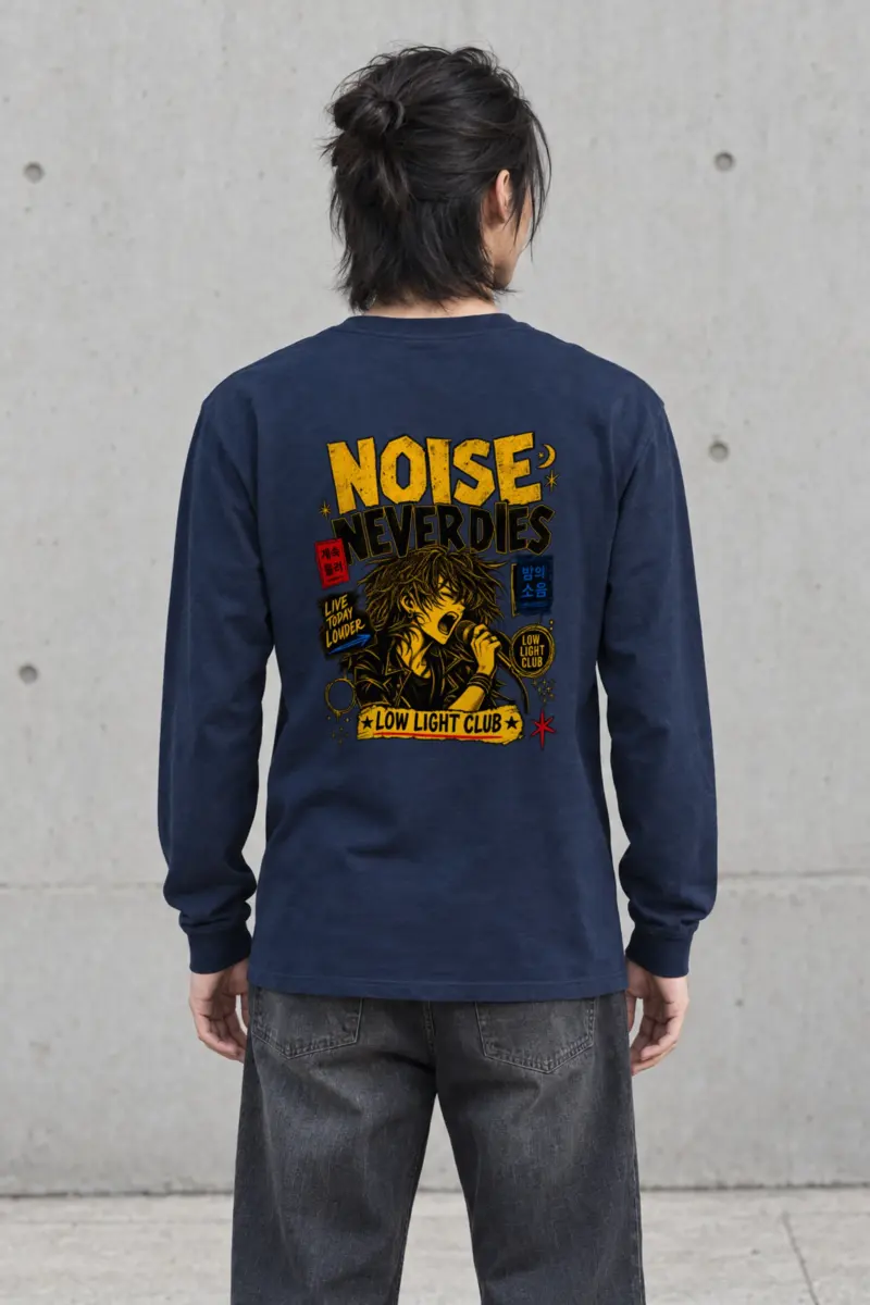 "Noise Never Dies" Unisex Longsleeve T-shirt