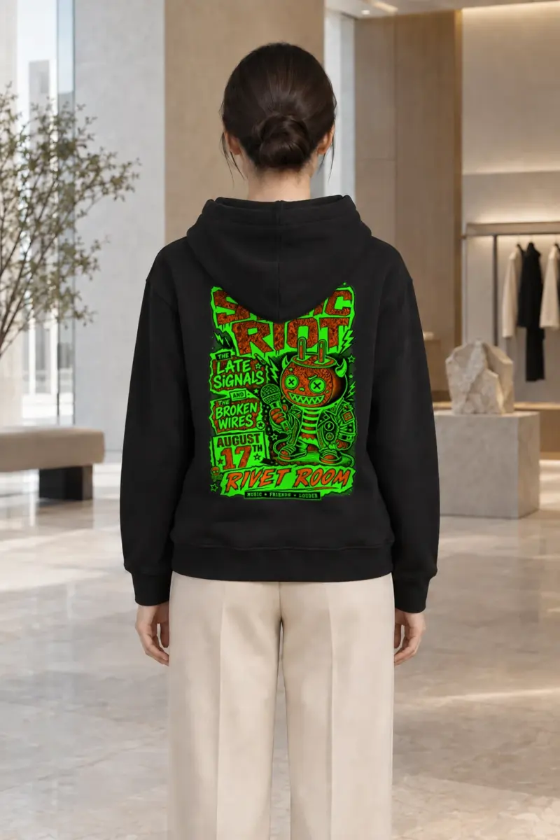 "Noise Night Live" Heavy Blend Unisex Pullover Hoodie | Gildan 18500