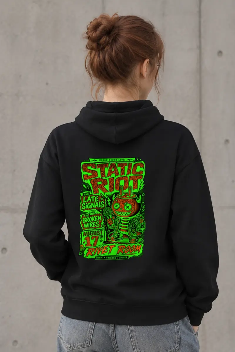 "Noise Night Live" Heavy Blend Unisex Pullover Hoodie