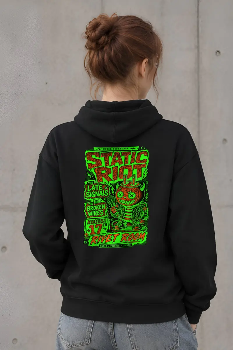 "Noise Night Live" Heavy Blend Unisex Pullover Hoodie