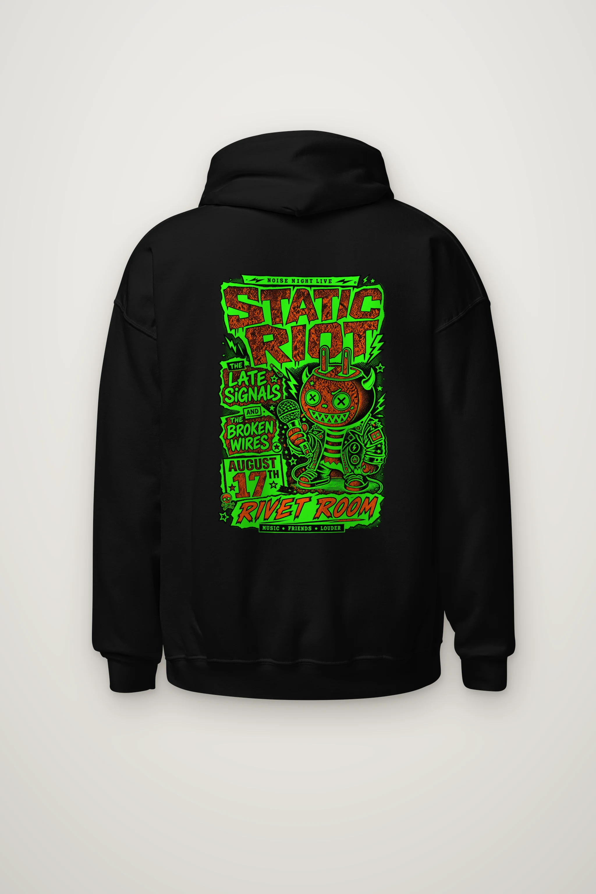 "Noise Night Live" Heavy Blend Unisex Pullover Hoodie