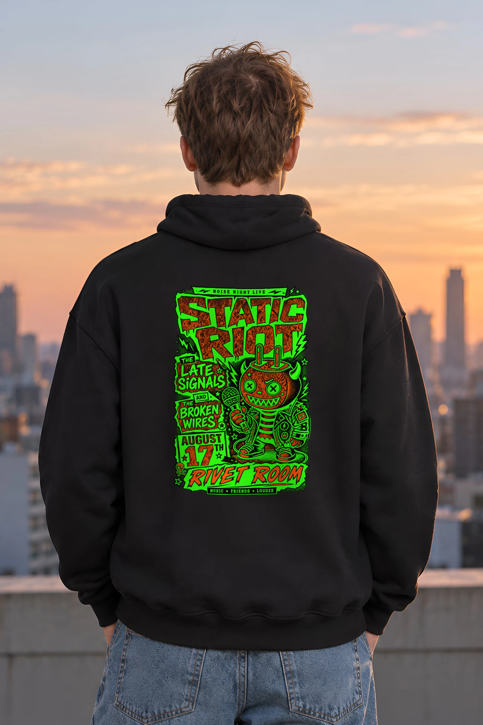 "Noise Night Live" 1 Pullover Hoodie